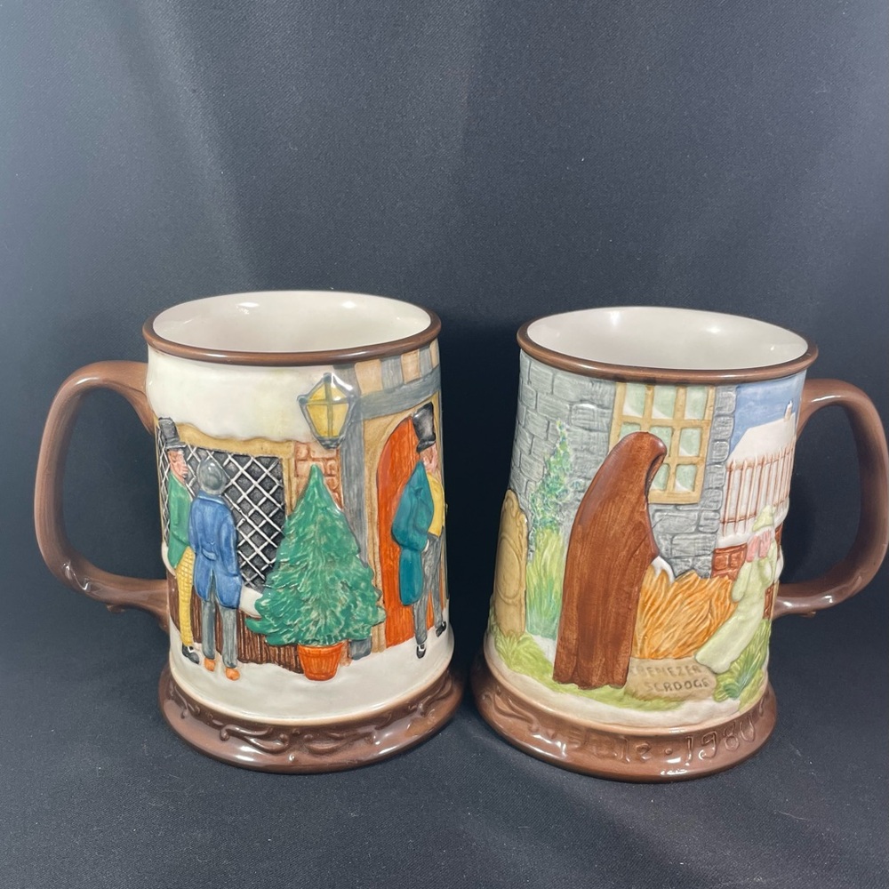 Vintage Beswick Royal Doulton Numbered Limited Edition Scrooge Christmas Carol
